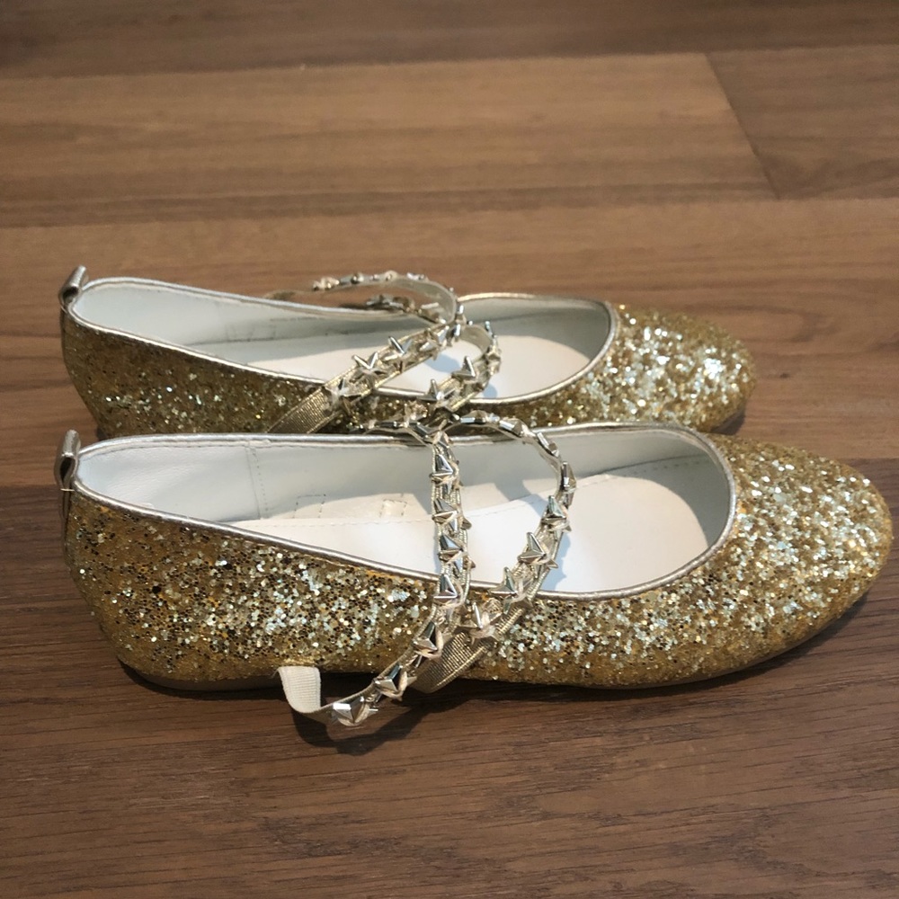 Crewcuts Glitter Flats